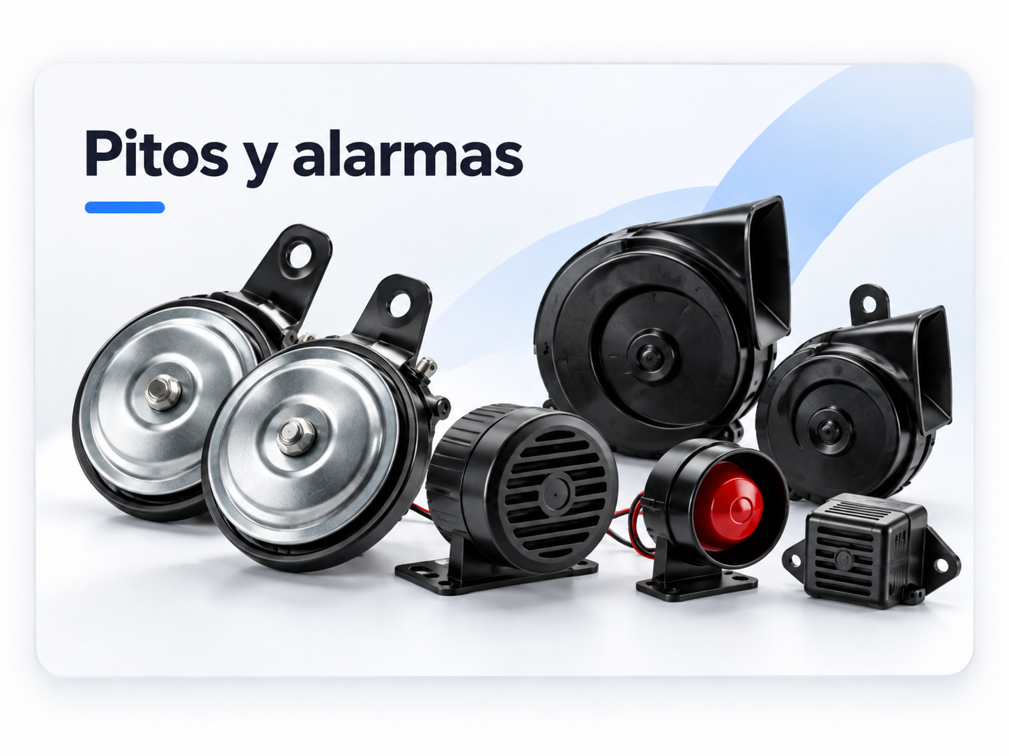 Pitos y alarmas