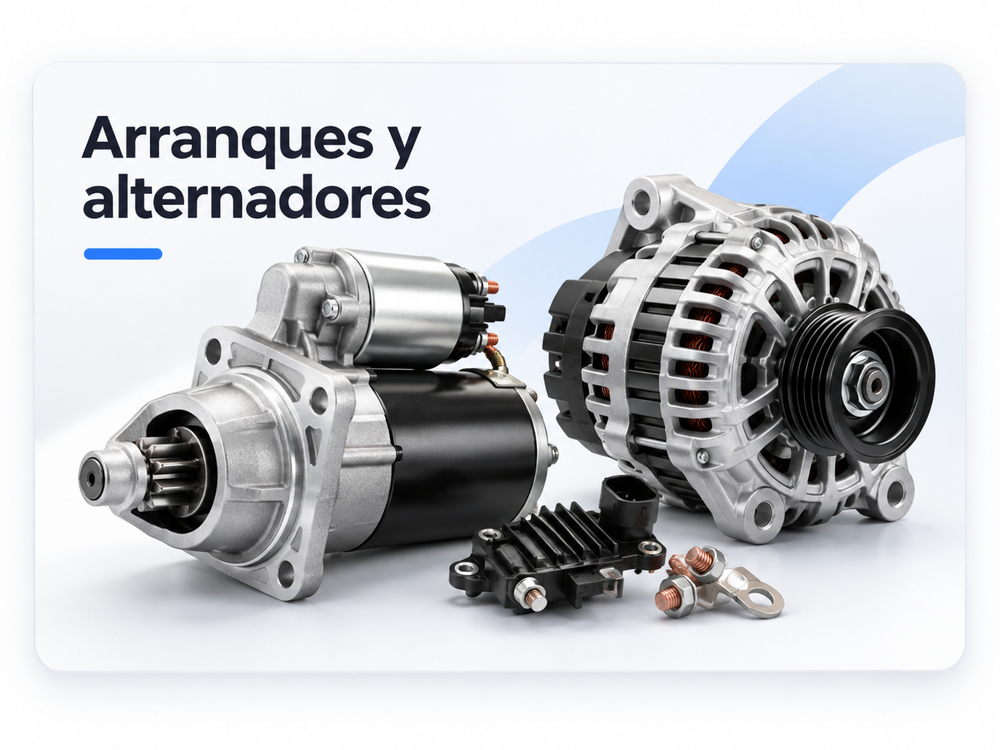 Arranques y alternadores